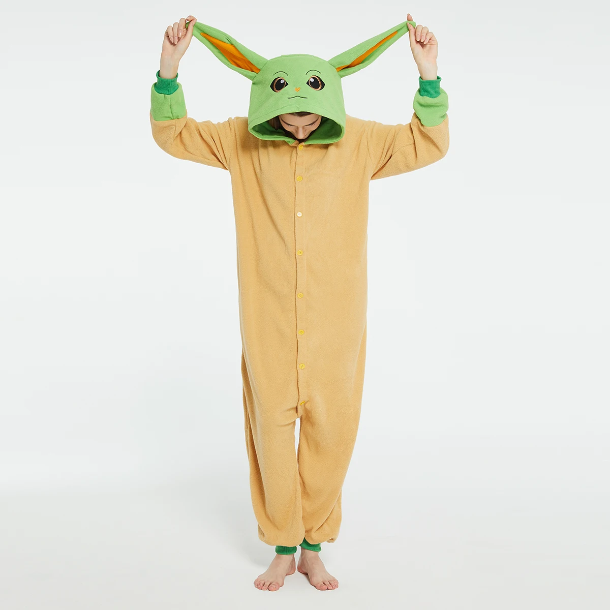 Baby Clothing Unisex - Adulti Yoda Baby Grogu Tutina Costume