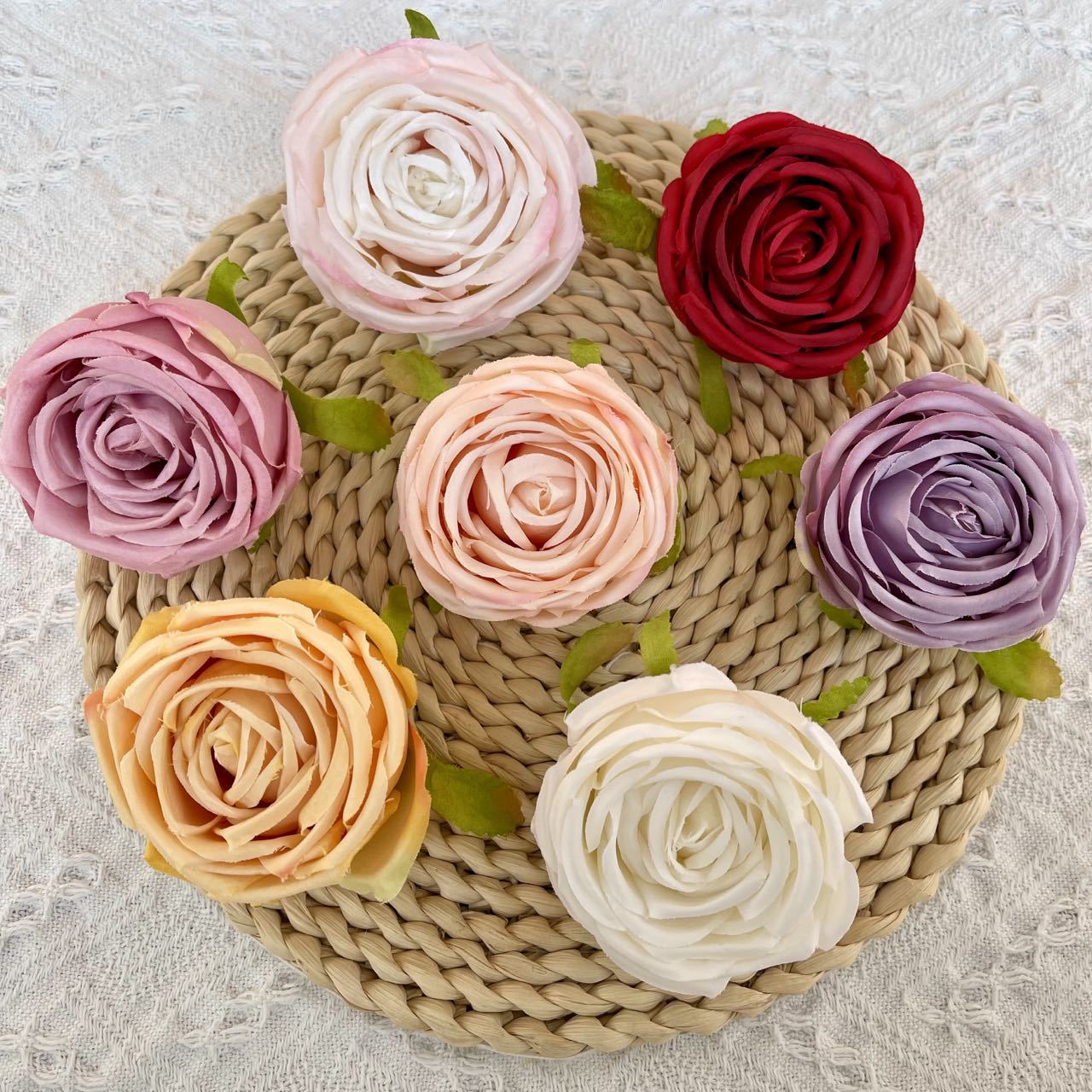 Baby Clothing Guide - Rosa artificiale da 8 cm, tipo