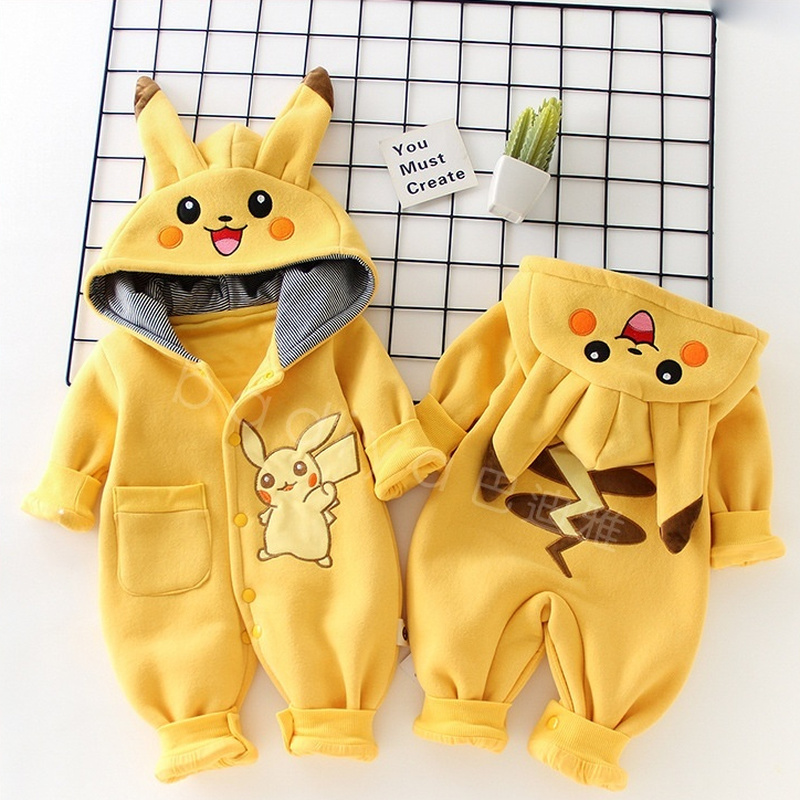 Baby Clothing Gifts - Pigiama Cartoon Pocket Monsters per Neonati,