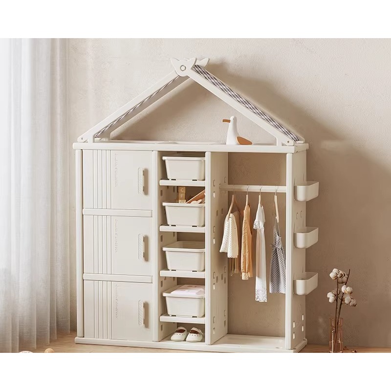 Baby Clothing Wardrobe - Armadio guardaroba per bambini Scaffali regolabili