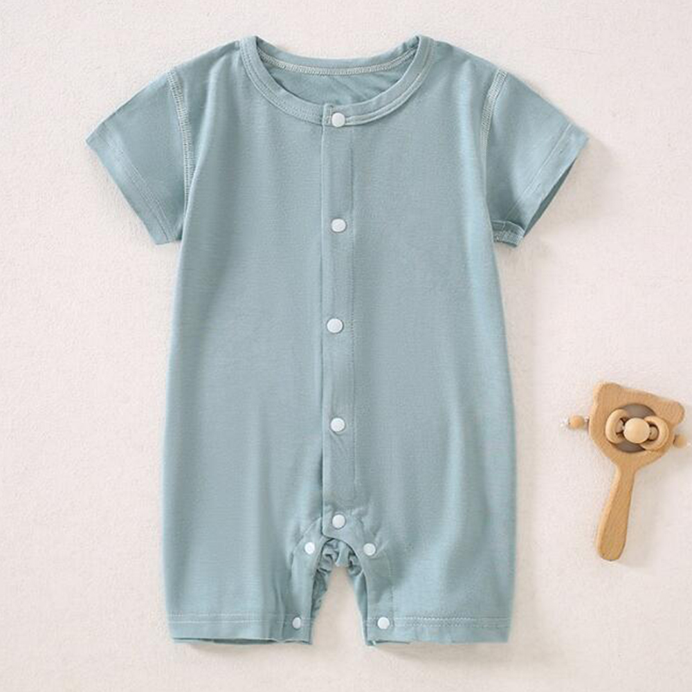 Baby Clothing Types - Pagliaccetto per neonato manica corta estate