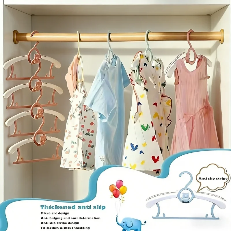 Baby Clothing Wardrobe - Confezione da 30 Appendiabiti in Plastica