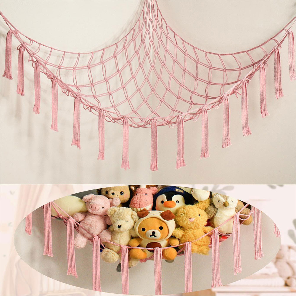 Baby Clothing Types - Amaca portaoggetti in cotone per giocattoli,