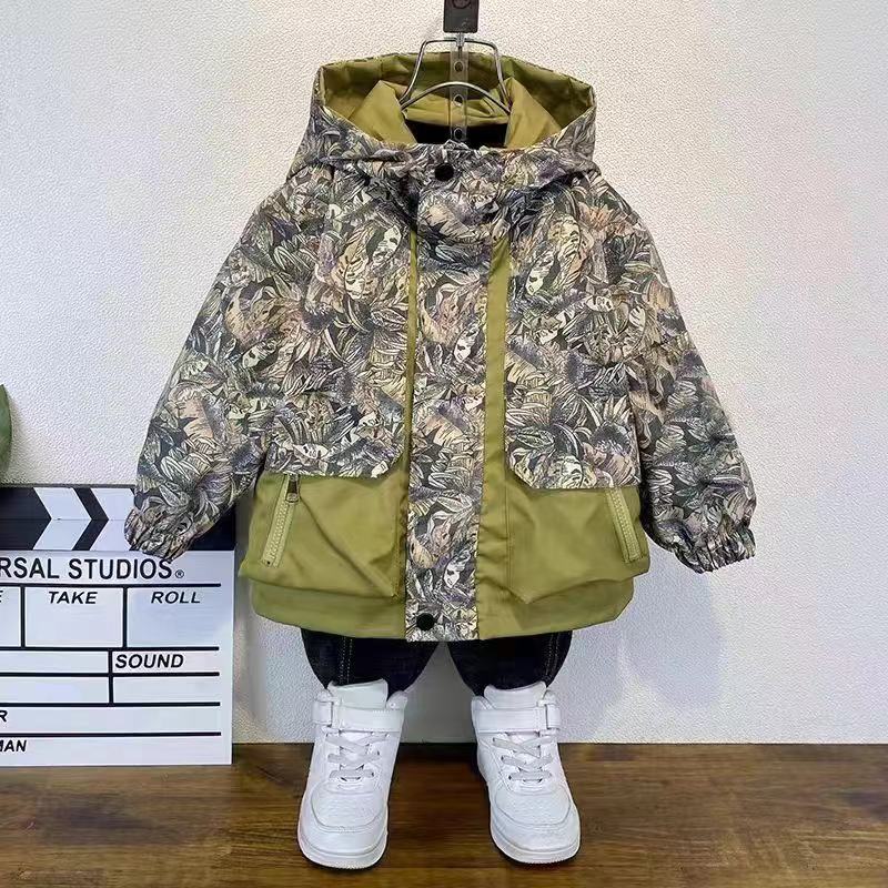 Baby X Clothing - Cappotto primaverile per ragazzi Sprint Top
