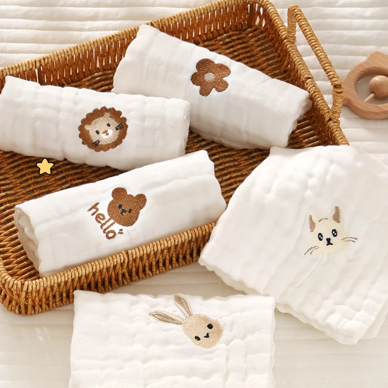6 strati di cotone ricamo asci - Baby Clothing Wash recensione e prezzo