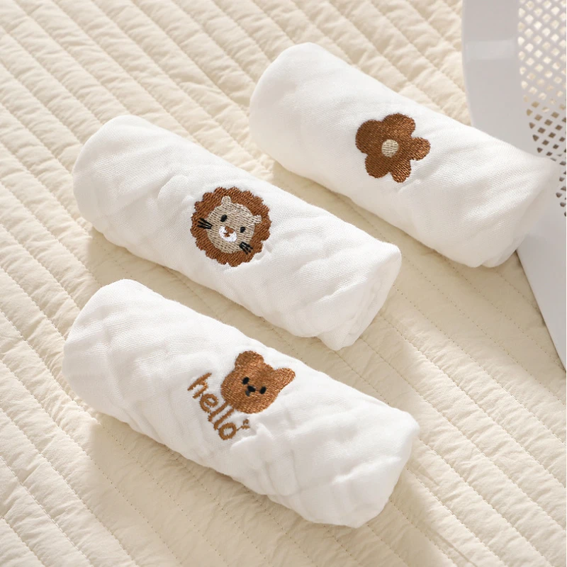 6 strati di cotone ricamo asci - Baby Clothing Wash recensione e prezzo