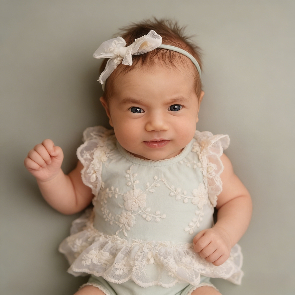 Tutina in Pizzo Verde Pastello - Baby Clothing Gifts recensione e prezzo